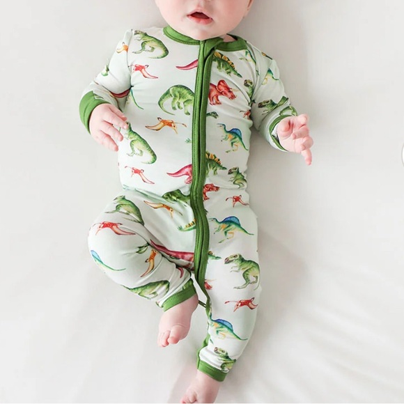 Posh Peanut Convertible Baby Sleepers Footless Baby Pajamas 2 Way Zipper 12-18m - Picture 1 of 6